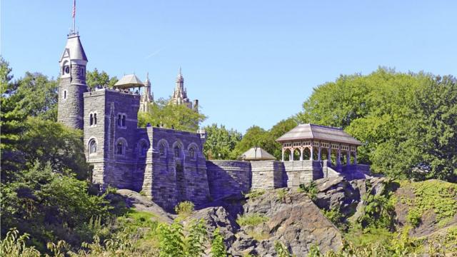 Castelo Belvedere no Central Park