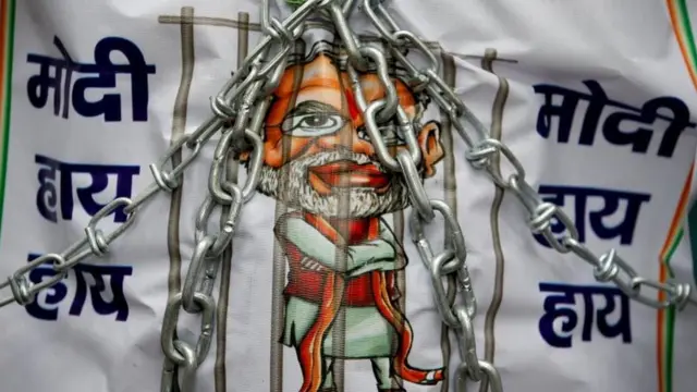 मोदी का पोस्टर