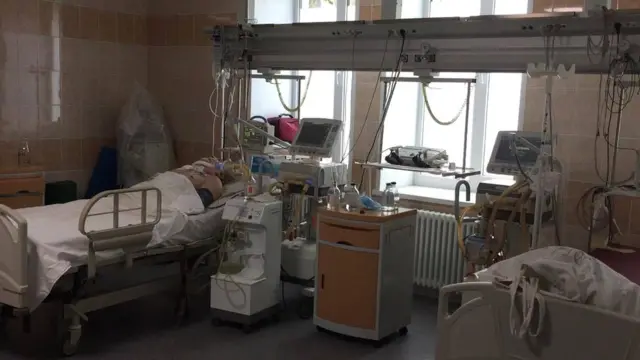 Палата реанимации в больнице Апатитов