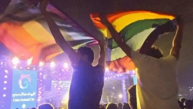 Les Égyptiens ont vu la répression contre les homosexuels s'intensifier depuis l'incident du drapeau arc-en-ciel il en 2017.