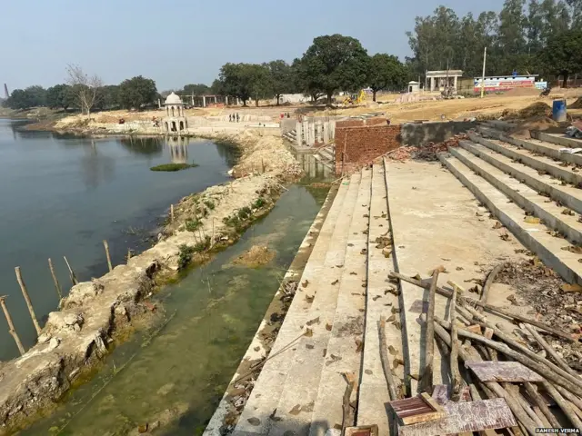 बहराइच में महाराज सुहेलदेव को समर्पित एक स्मारक का निर्माण किया जा रहा है.