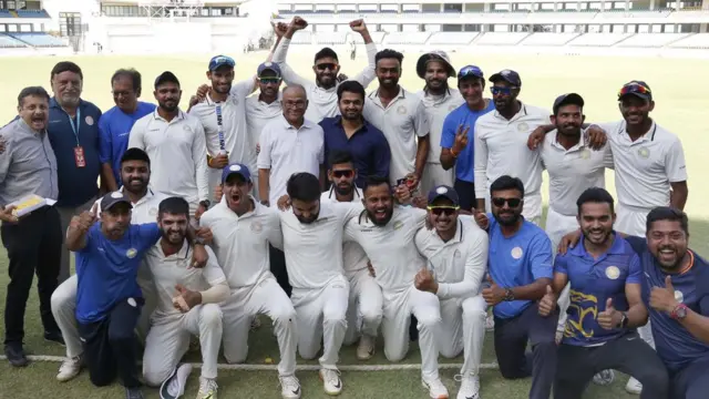 સૌરાષ્ટ્રની ટીમ