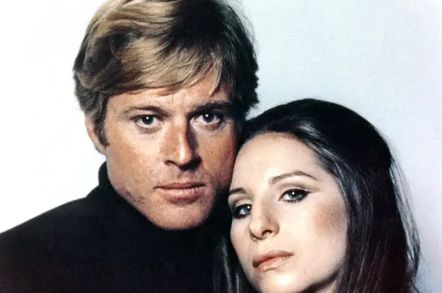 Robert Redford y Barbra Streisand en "Tal como éramos" o "Nuestros años felices": The way we were.