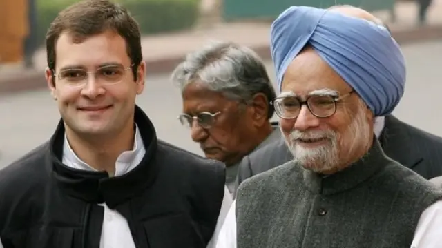 राहुल और मनमोहन सिंह
