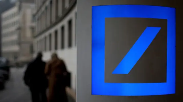 Logo de Deutsche Bank.