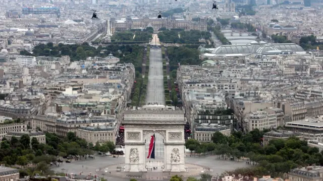 París desde el aire