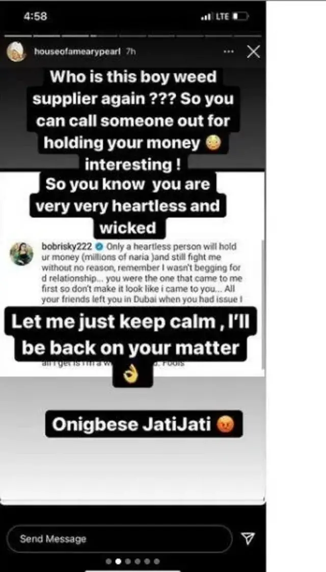 Ọhun ti ontaja goolu sọ nipa Bobrisky