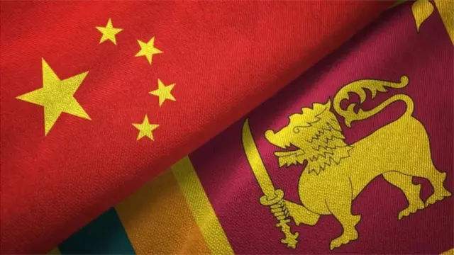 سری لنکا اور چین کے پرچم