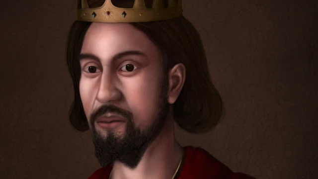 Хлуэллин Великий, картина современного художника Рина Уильямса