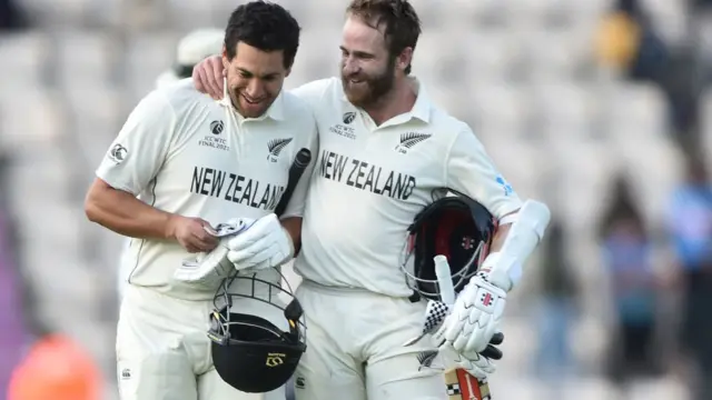 রস টেলরের ব্যাট থেকেই এসেছে নিউজিল্যান্ডের একমাত্র আইসিসি শিরোপা ওয়ার্ল্ড টেস্ট চ্যাম্পিয়নশিপের জয়সূচক রান