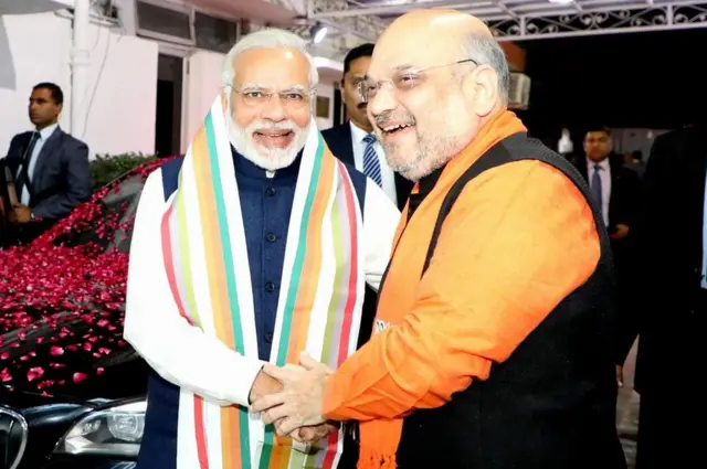 మోదీ అమిత్ షా