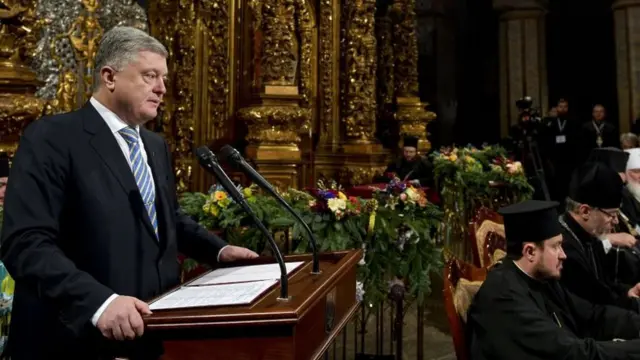 Порошенко на об'єднавчому соборі