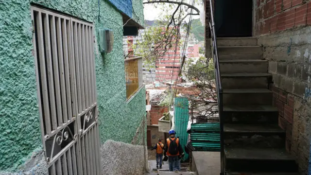 Escaleras en La Vega