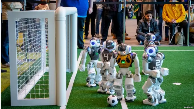 A RoboCup Standard Platform game