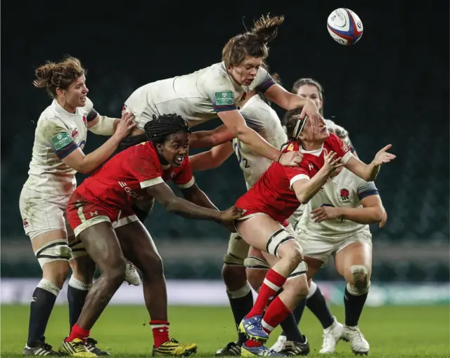 England v Croatia women's rugby