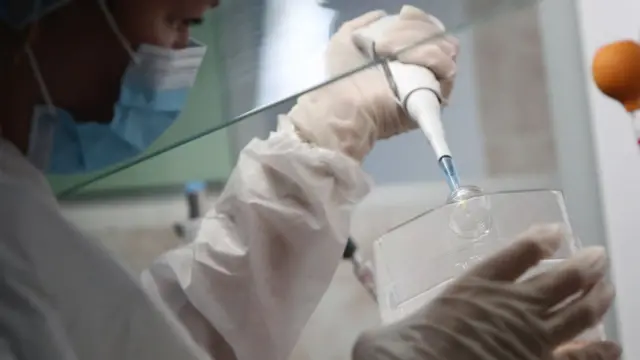 ক্যান্সারের চিকিৎসায় চলছে গবেষণা।