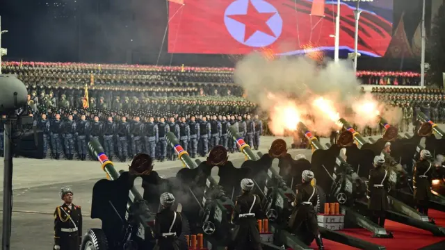 parada, severna koreja