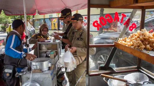 Petugas, Sidak Jajan