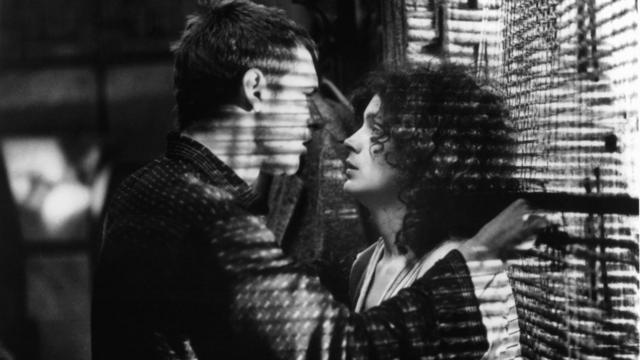 Harrison Ford and Sean Young in the film Blade Runner