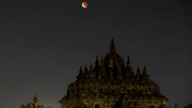 Candi Plaosan, Klaten, Jawa Tengah.