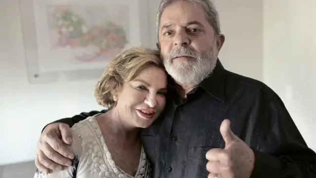 Dona Marisa e Lula