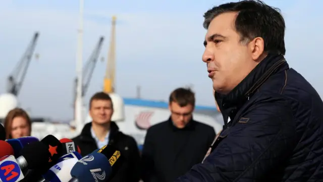 Cựu tổng thống Georgia Mikheil Saakashvili nói Kiev cản trở cải cách của ông ở Odessa