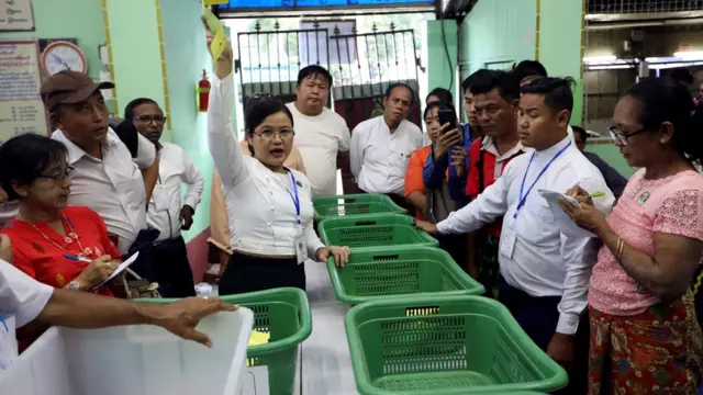 မဲရေတွက်စဥ်