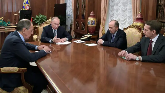 Совещание у Путина