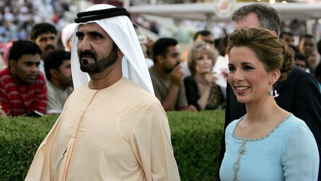 Cheikh Mohammed Al-Maktoum Dubai Emirats Arabes-Unis Princesse Haya bint al-Hussein