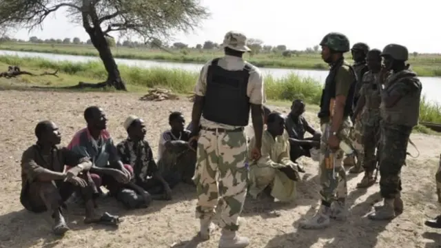 Wasu 'yan Boko Haram da aka kama