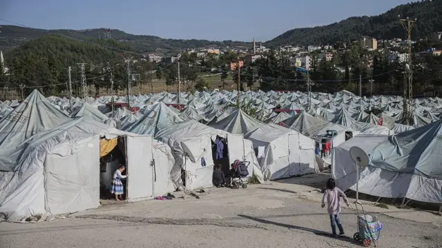 Лагерь сирийских беженцев в Турции