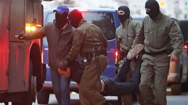 Задержания 8 сентября 2020 года в Минске