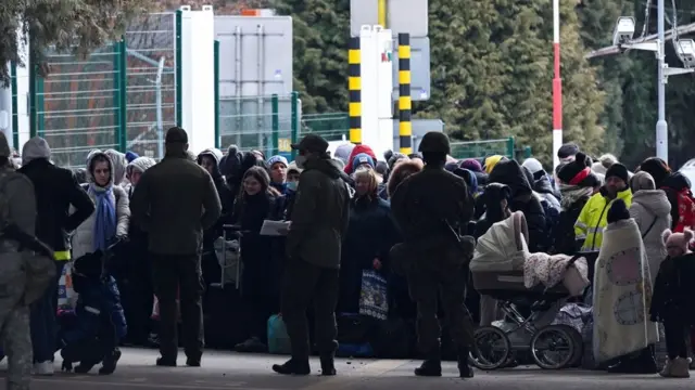 نازحون أوكرانيون