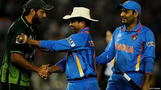 સચીન અને આફ્રિદી