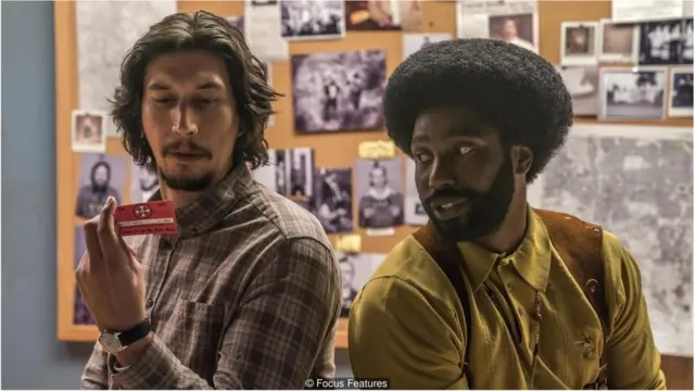 'BlackKklansman' dibintangi John David Washington dan Adam Driver.