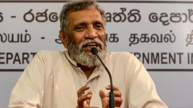 இலங்கை தேர்தல் ஆணைக்குழுவின் தலைவர் மஹிந்த தேசபிரிய
