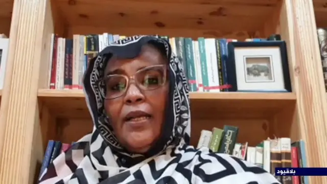 مريم الصادق المهدي وزيرة الخارجية.