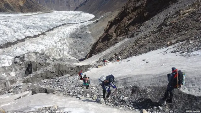 अर्गन आइस फॉल