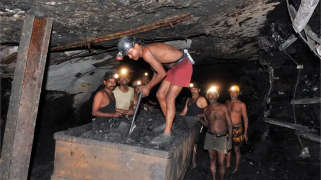 బొగ్గు గని కార్మికులు