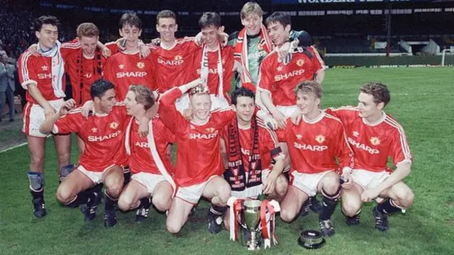 Manchester United's FA Youth Cup team of 1992