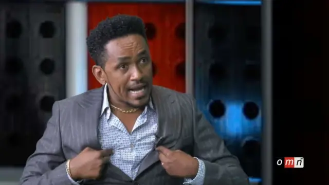 ስነ-ጥበባዊ ሃጫሉ ሁንዴሳ ንመወዳእታ ግዘ ንህዝቢ ዝተርኣየ ምስ ኦሮሚያ ሚድያ ኔትዎርክ ኣብ ዝገበሮ ቃለ-መሕተት እዩ