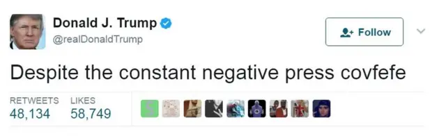 ट्रंप का ट्वीट