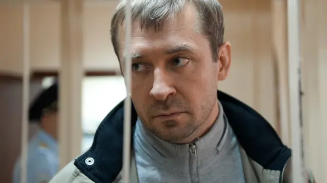 Захарченко в зале суда