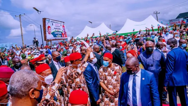 Buhari in Imo state
