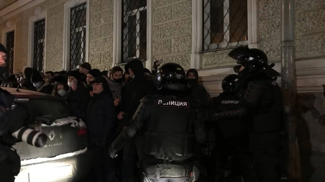 Протесты в Москве