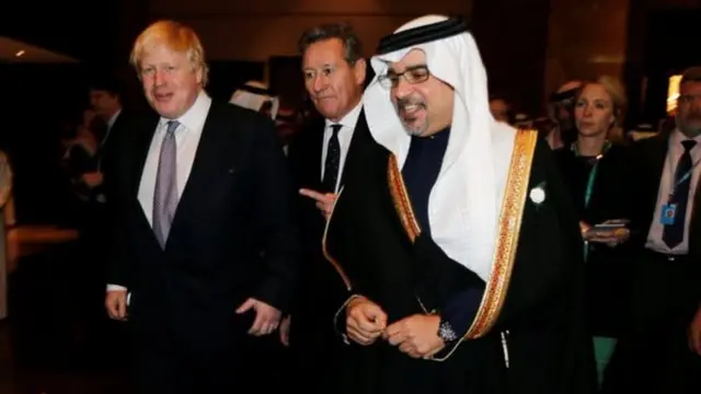 زيارة المنامة في البحرين تشكل المرحلة الأولى من زيارة بوريس جونسون لبلدان الخليج