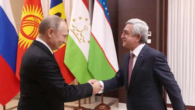 Путин и Саргсян