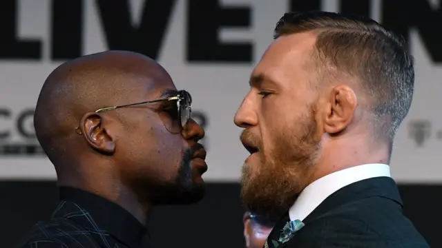 Mayweather y McGregor frente a frente