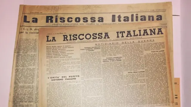 نسخة من صحيفة "لا ريسكوسا إيتاليانا"