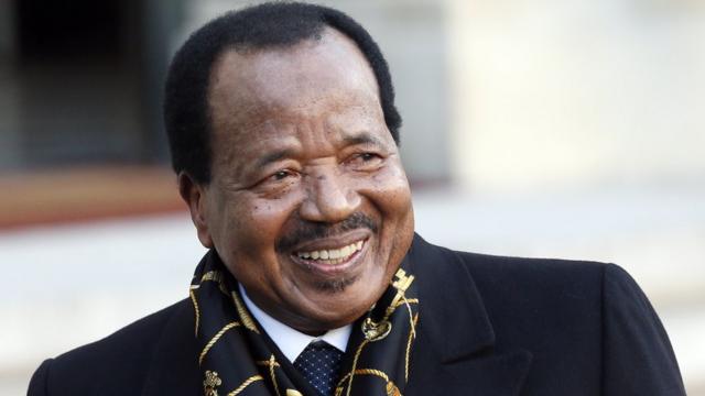 Cameroon President Paul Biya